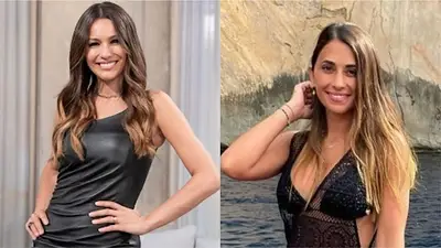 Pampita y Antonela Roccuzzo Pampita y Antonela Roccuzzo