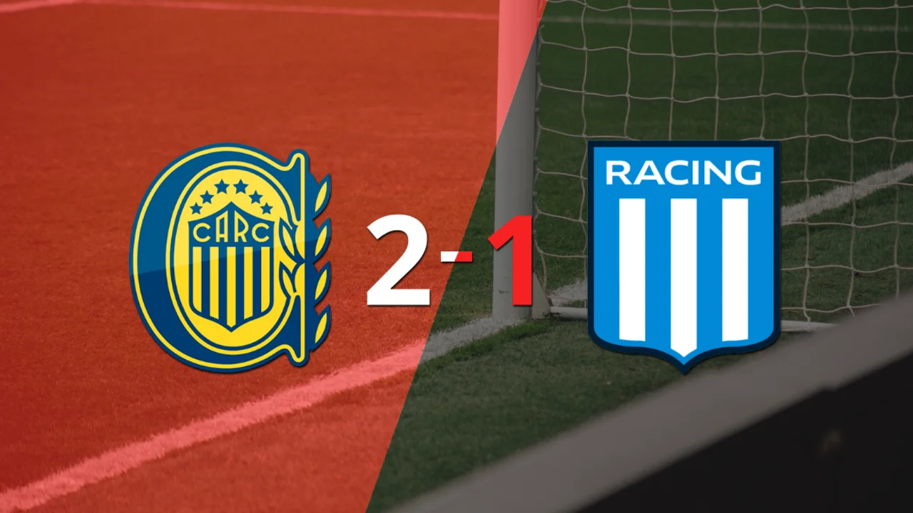 Rosario Central logró una victoria de local por 2 a 1 frente a Racing Club