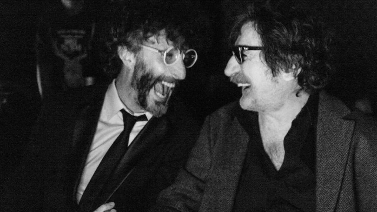 Fito Páez celebró el cumpleaños de Charly García a pura música