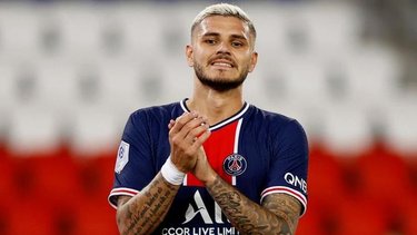 La triste imagen de Icardi que publicó PSG antes del partido
