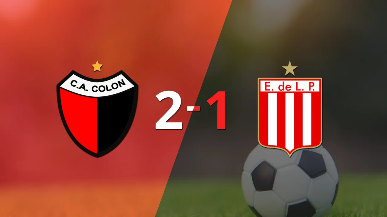 Con la mínima diferencia, Colón venció a Estudiantes por 2 a 1