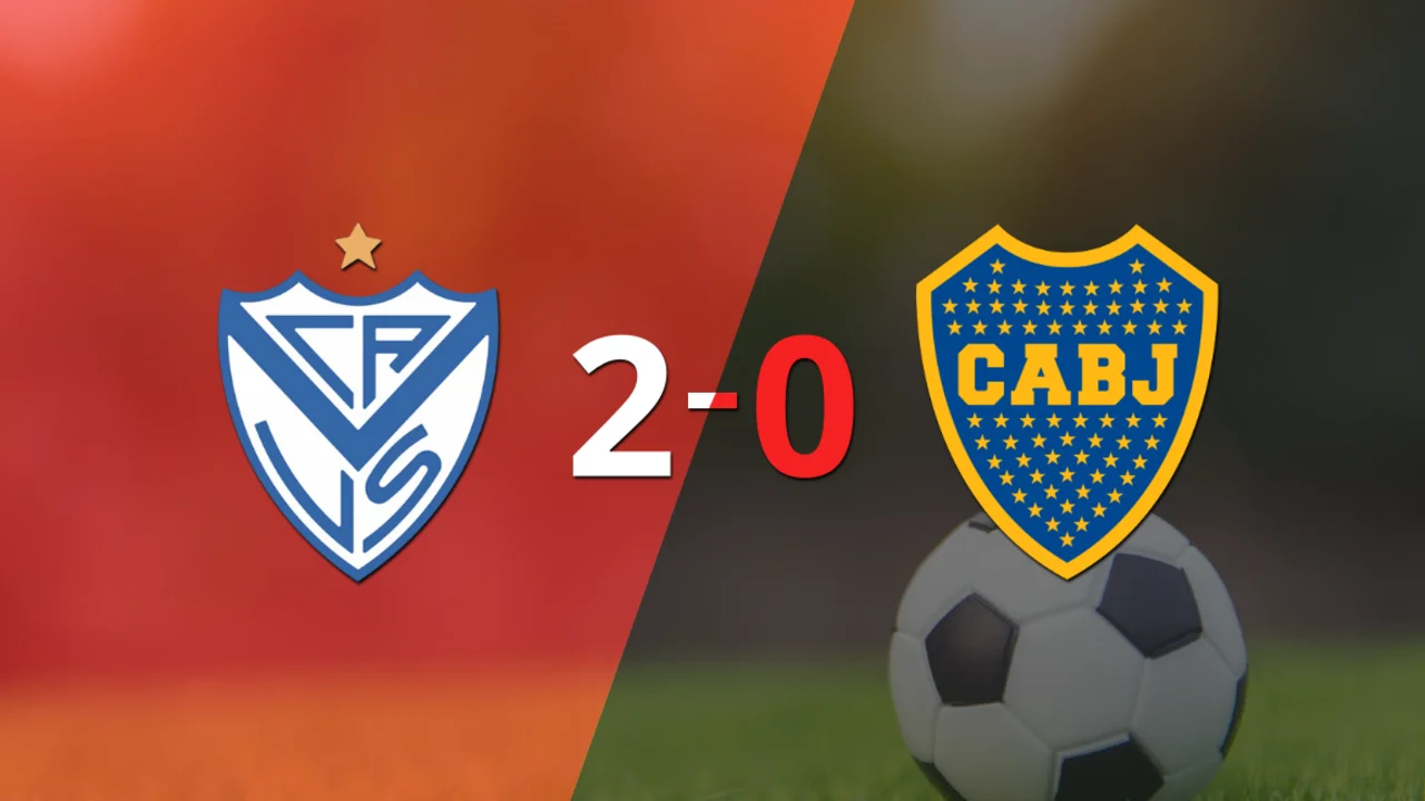 Vélez marcó dos veces en la victoria ante Boca Juniors en el Fortín