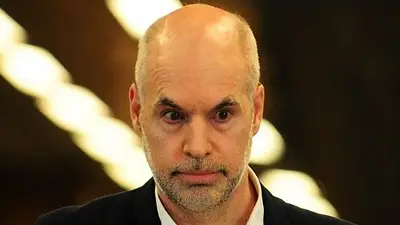 Escrache a Horacio Rodríguez Larreta en La Matanza Escrache a Horacio Rodríguez Larreta en La Matanza