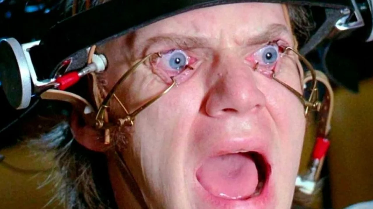 Malcolm McDowell. La Naranja Mecánica