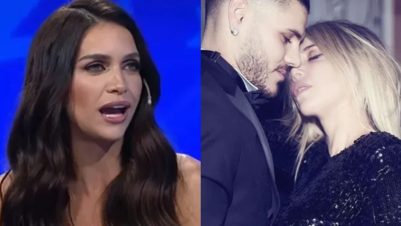 Zaira Nara, Wanda Nara y Mauro Icardi