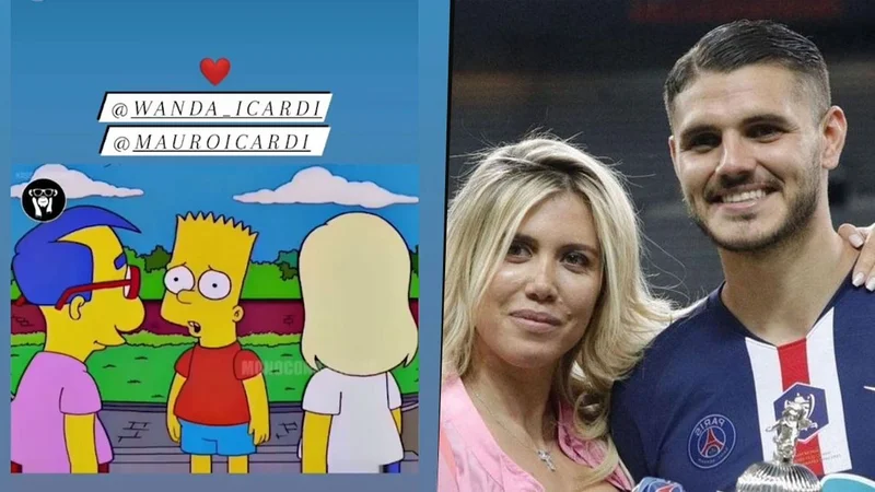 Wanda Nara reaccionó a los memes de Mauro Icardi