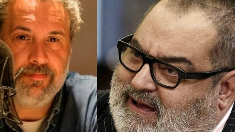 Jorge Lanata. Carlos Barragán