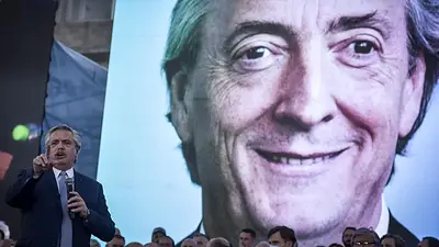 Las mejores fotos del acto en homenaje a Néstor Kirchner Las mejores fotos del acto en homenaje a Néstor Kirchner