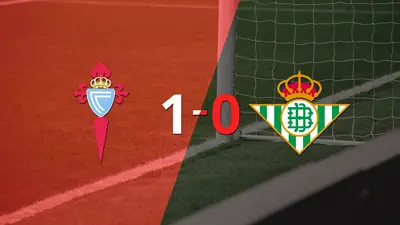 Con un solo tanto, Celta derrotó a Betis en el Estadio de Balaídos Con un solo tanto, Celta derrotó a Betis en el Estadio de Balaídos