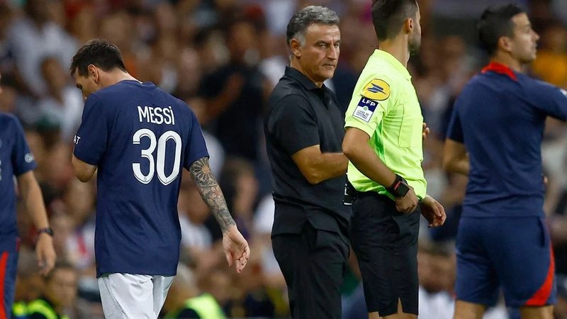Christophe Galtier, PSG, Lionel Messi, fútbol, deportes, Ligue 1
