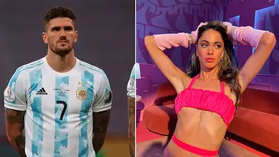 Rodrigo De Paul y Tini Stoessel Rodrigo De Paul y Tini Stoessel