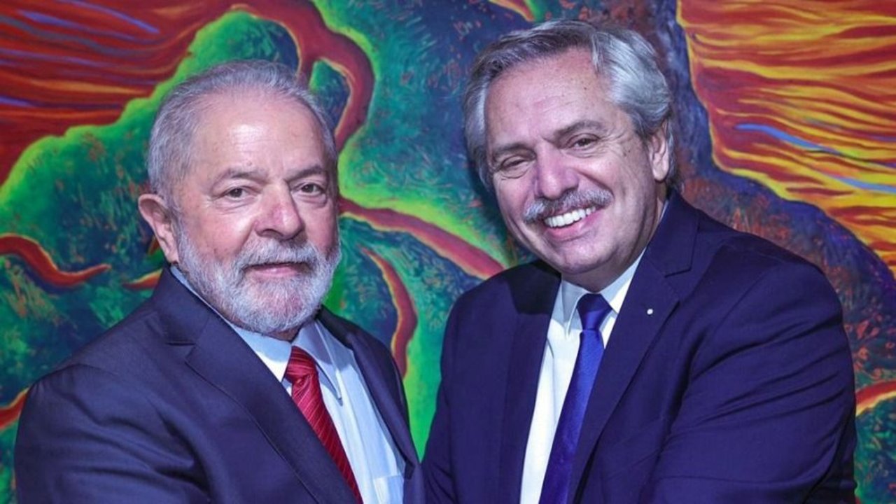 Alberto Fernández felicitó a Lula Da Silva.