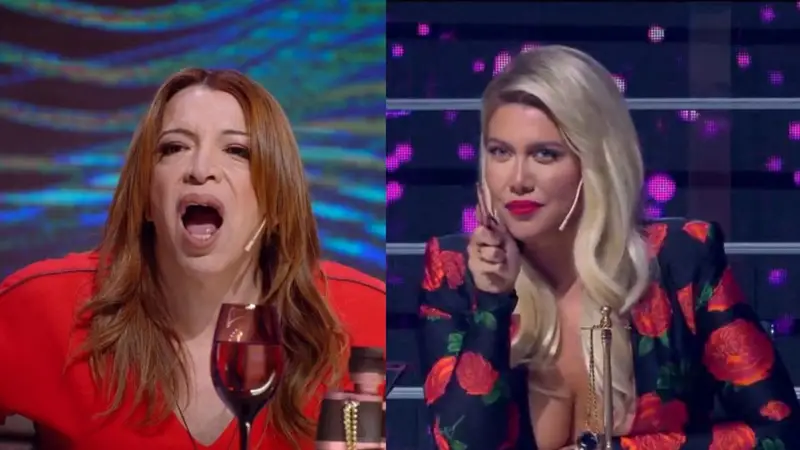 Wanda expuso a Lizy Tagliani.