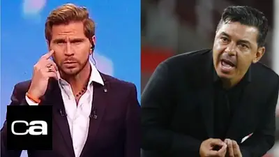 Pollo Vignolo, Marcelo Gallardo, ESPN, fútbol argentino, Negro Bulos, televisión, deportes F90 Pollo Vignolo, Marcelo Gallardo, ESPN, fútbol argentino, Negro Bulos, televisión, deportes F90