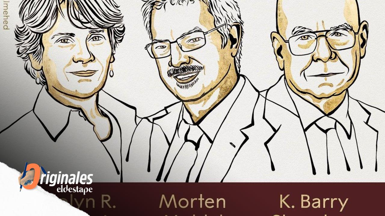 El Nobel de química fue para tres científicos que revolucionaron la química con las reacciones “clic”
