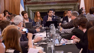Presupuesto porteño 2023: el FdT exigió la presencia de funcionarios de Larreta Presupuesto porteño 2023: el FdT exigió la presencia de funcionarios de Larreta