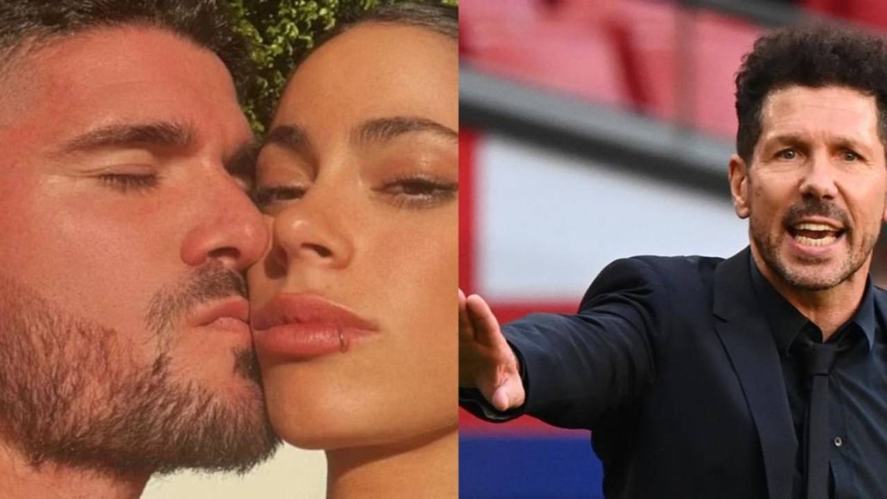 Rodrigo De Paul. Tini Stoessel. Cholo Simeone