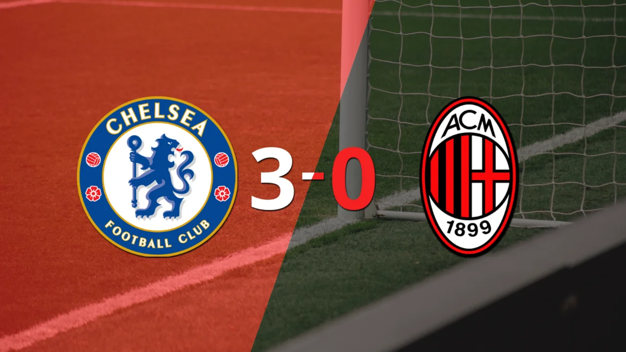 Chelsea sentenció con goleada 3-0 a Milan