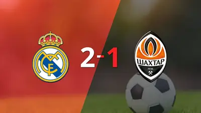 Shakhtar Donetsk cayó 2-1 en su visita a Real Madrid Shakhtar Donetsk cayó 2-1 en su visita a Real Madrid