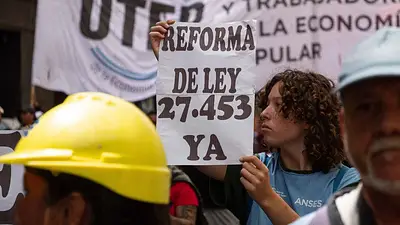La UTEP marchó en demanda de reforma a la ley de integración socio urbana de barrios populares La UTEP marchó en demanda de reforma a la ley de integración socio urbana de barrios populares