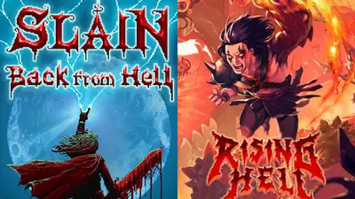 Slain: Back from Hell y Rising Hell Slain: Back from Hell y Rising Hell
