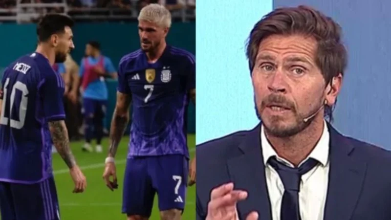 Lionel Messi, Rodrigo De Paul, El Pollo Vignolo, fútbol, deportes, Selección Argentina, Mundial Qatar 2022