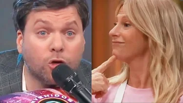 Claudia Fontán descolocó a Guido Kaczka en vivo: "Quedó apoyadito"
