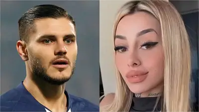 Mauro Icardi y Tamara Báez Mauro Icardi y Tamara Báez