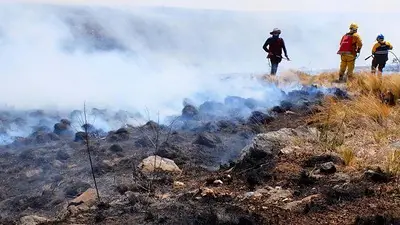 Incendios en Córdoba: cenizas y humo invadieron la provincia Incendios en Córdoba: cenizas y humo invadieron la provincia