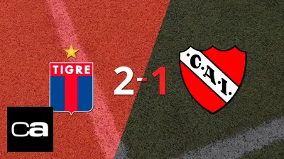 Tigre superó a Independiente con dos tantos de Blas Armoa Tigre superó a Independiente con dos tantos de Blas Armoa