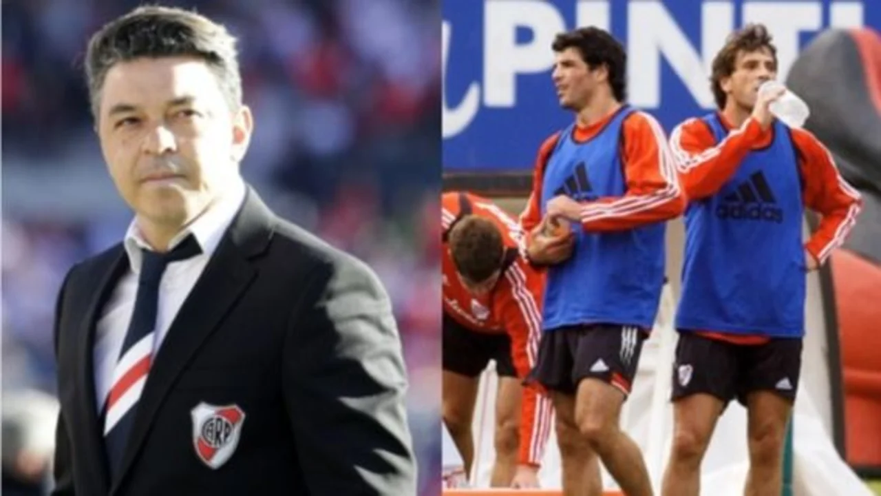 Marcelo Gallardo, Eduardo Tuzzio, Horacio Ameli, River, fútbol argentino, deportes
