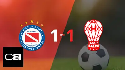 Huracán logró sacar el empate a 1 gol en casa de Argentinos Juniors Huracán logró sacar el empate a 1 gol en casa de Argentinos Juniors