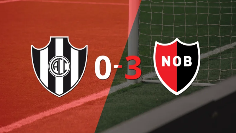 Sin apuros, Newell`s venció a domicilio a Central Córdoba (SE)