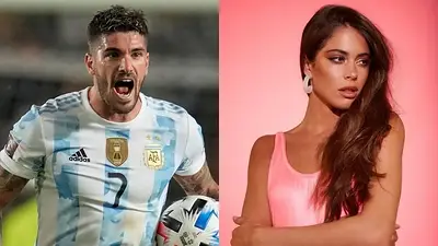 Rodrigo De Paul, Tini Stoessel, Selección Argentina, fútbol, farándula, música, deportes Rodrigo De Paul, Tini Stoessel, Selección Argentina, fútbol, farándula, música, deportes