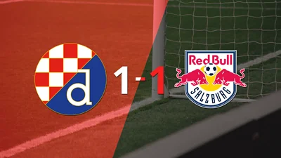 Dinamo Zagreb logró sacar el empate de local frente a Red Bull Salzburgo Dinamo Zagreb logró sacar el empate de local frente a Red Bull Salzburgo