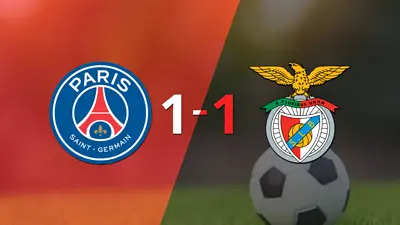 Benfica logró sacar el empate a 1 gol en casa de PSG Benfica logró sacar el empate a 1 gol en casa de PSG