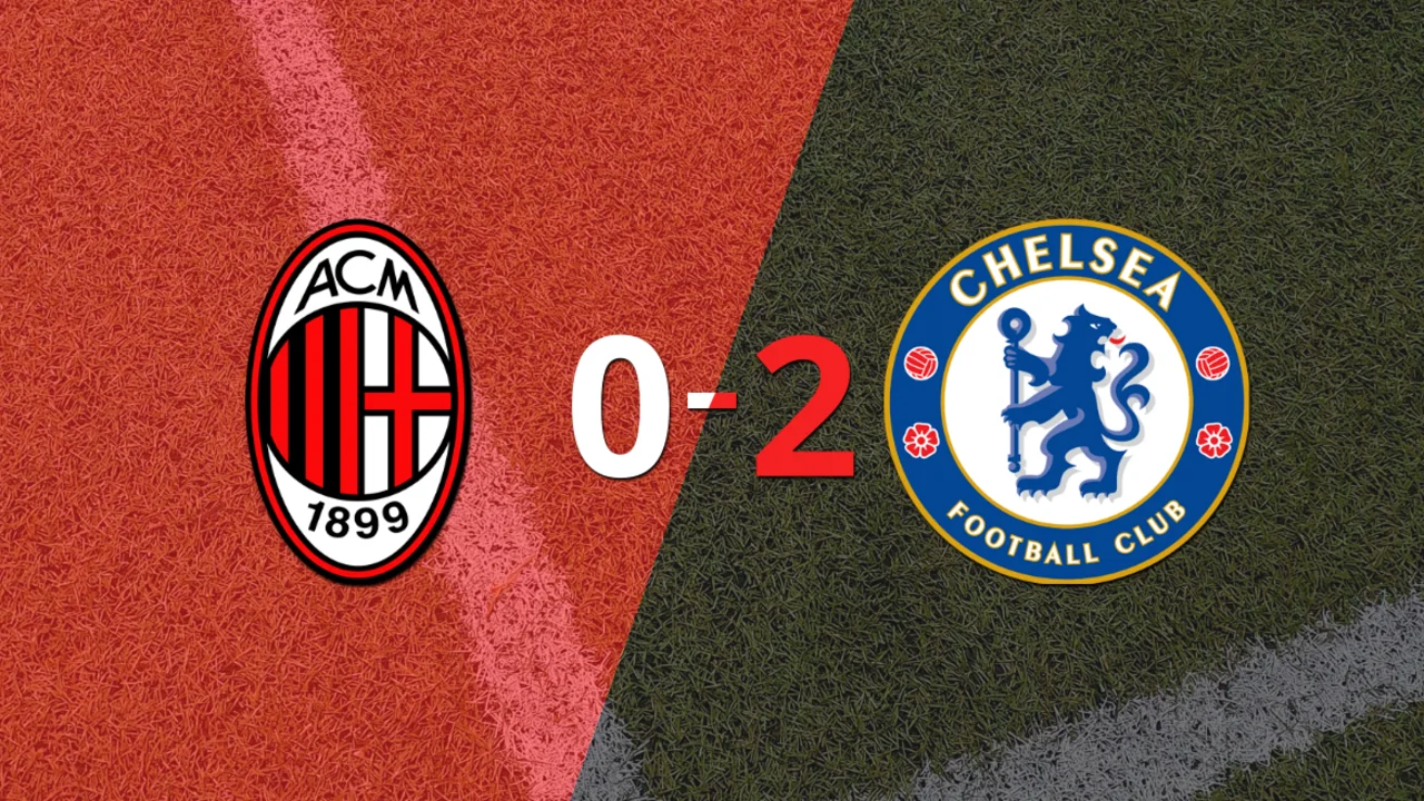 Milan no pudo en casa con Chelsea y cayó 2-0