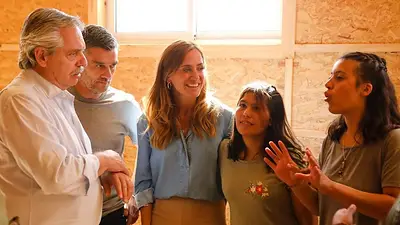 Zabaleta y Tolosa Paz avanzan en la transición de gestión en Desarrollo Social Zabaleta y Tolosa Paz avanzan en la transición de gestión en Desarrollo Social