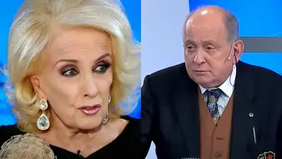 Mirtha Legrand y Chiche Gelblung Mirtha Legrand y Chiche Gelblung