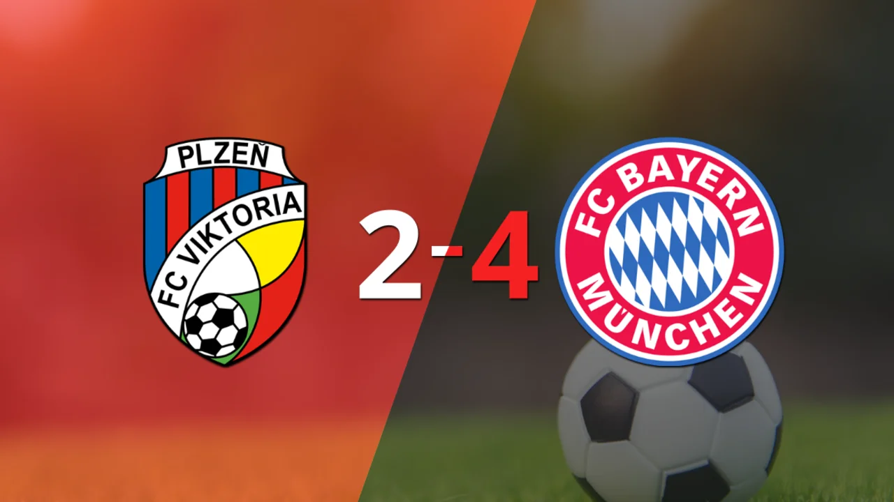 Doblete de Leon Goretzka guió el triunfo de Bayern Múnich sobre Viktoria Plzen