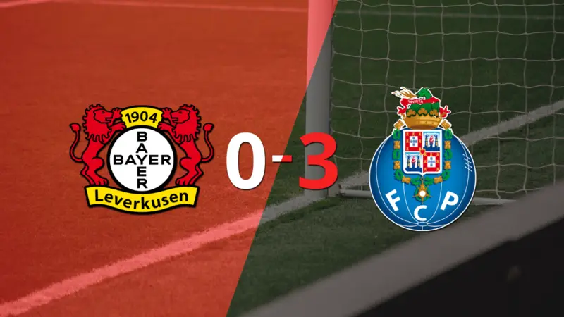 Porto golea 3-0 a Bayer Leverkusen y Mehdi Taremi firma doblete 