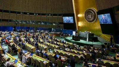 Argentina votó en la ONU en contra de la anexión ilegal rusa de regiones ucranianas Argentina votó en la ONU en contra de la anexión ilegal rusa de regiones ucranianas