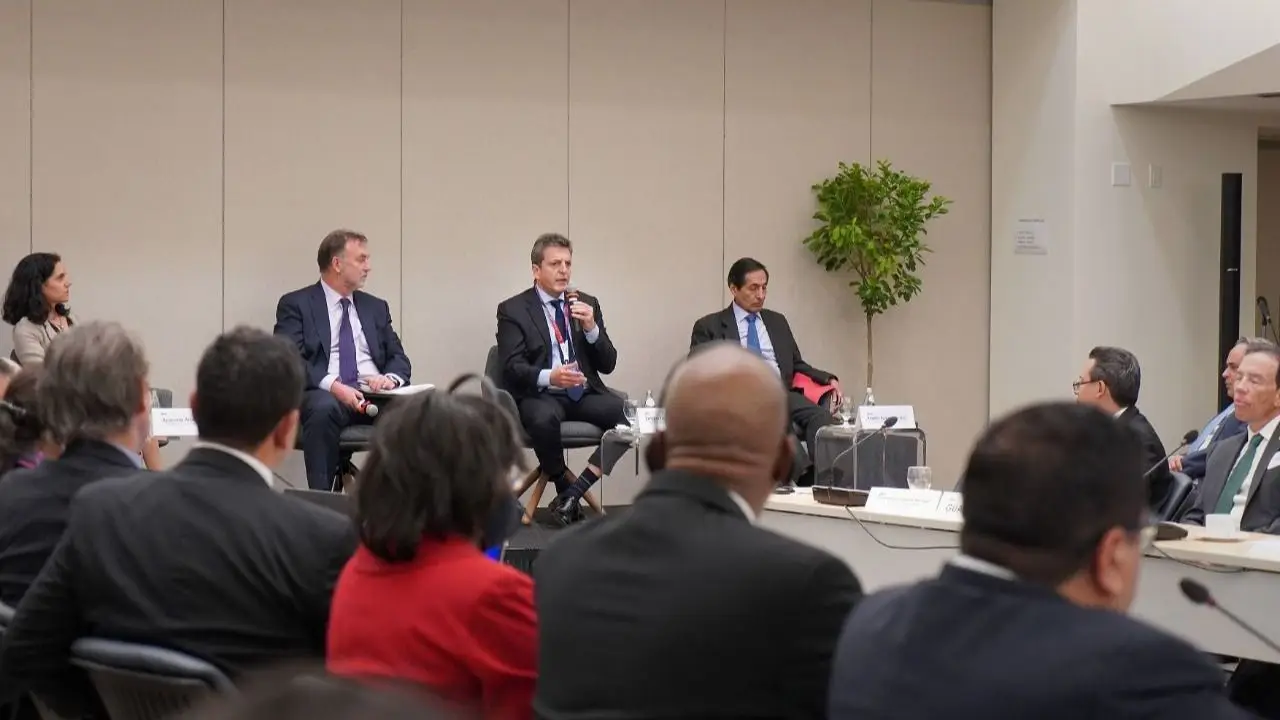 En Estados Unidos, Massa reafirmó el rumbo económico del Gobierno