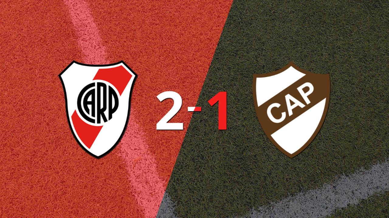River Plate logra 3 puntos al vencer de local a Platense 2-1