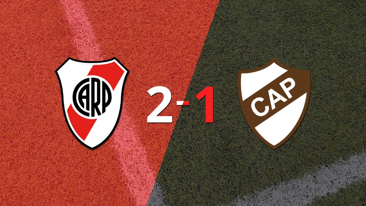 River Plate logra 3 puntos al vencer de local a Platense 2-1