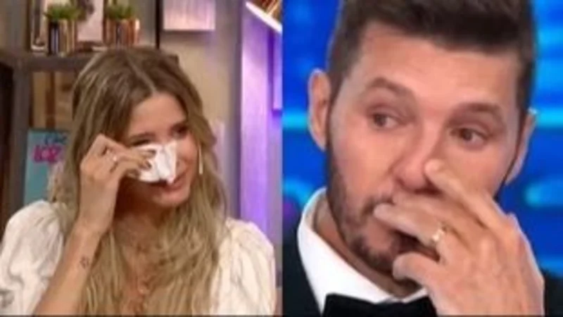 Guillermina Valdés y Marcelo Tinelli