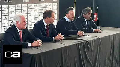 La reunión de la dirigencia de River tras el anuncio de Gallardo La reunión de la dirigencia de River tras el anuncio de Gallardo