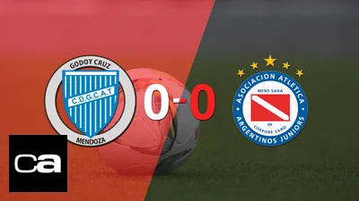 Godoy Cruz y Argentinos Juniors igualaron sin goles en el marcador Godoy Cruz y Argentinos Juniors igualaron sin goles en el marcador