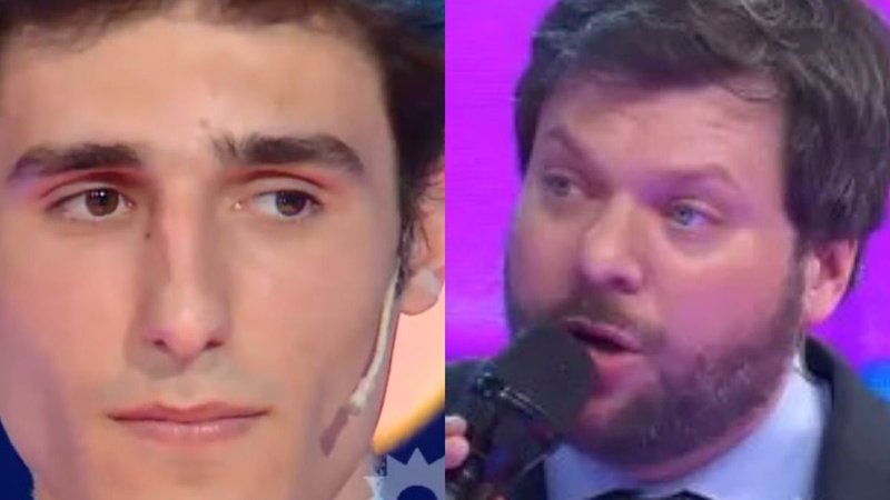 Guido Kaczka en Los 8 Escalones. Honorario, participante del programa de El Trece que ganó el millón de pesos.