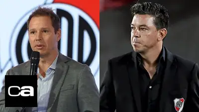 Jorge Brito Marcelo Gallardo River Plate Jorge Brito Marcelo Gallardo River Plate